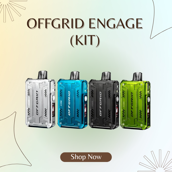 ASDF Offgrid Engage Starter Kit Open Pod System Vape Device