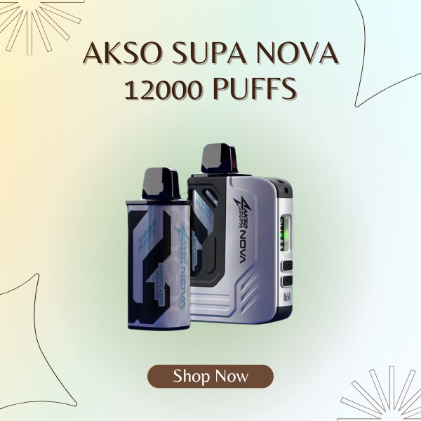 Akso Supa Nova 12000 Puffs