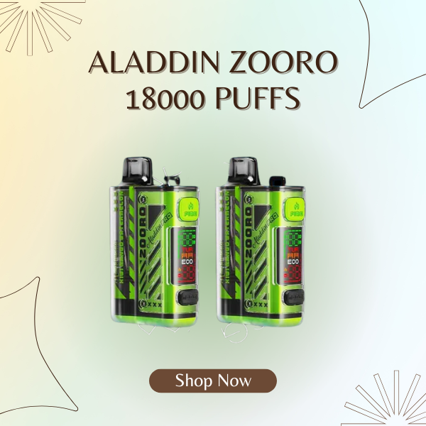 Aladdin Zooro 18000 Puffs