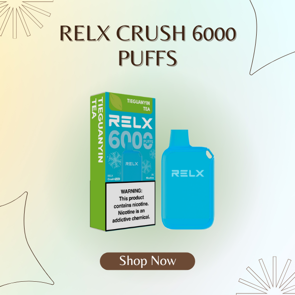 Relx Crush 6000 Puffs