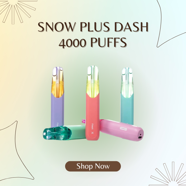 Snow Plus Dash 4000 Puffs