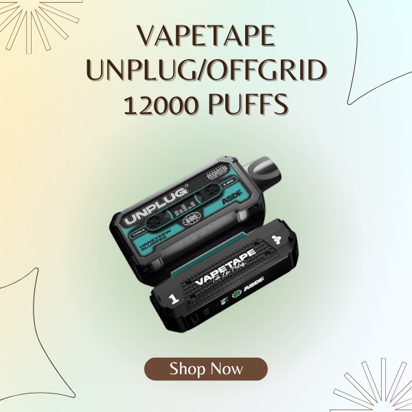 Vapetape Unplug/Offgrid 12000 Puffs